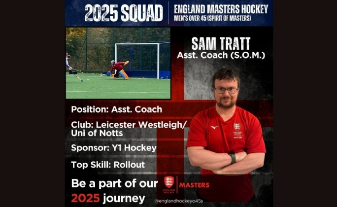 Latest News » Leicester High Coach Sam Tratt Joins England Over-45s Hockey Team
